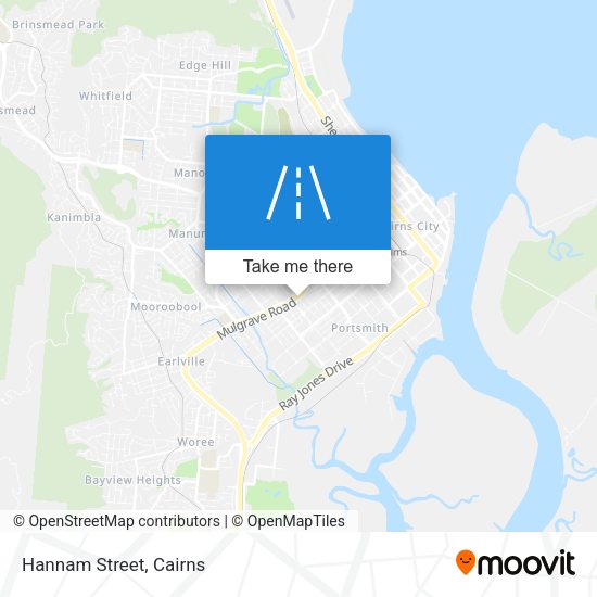 Hannam Street map