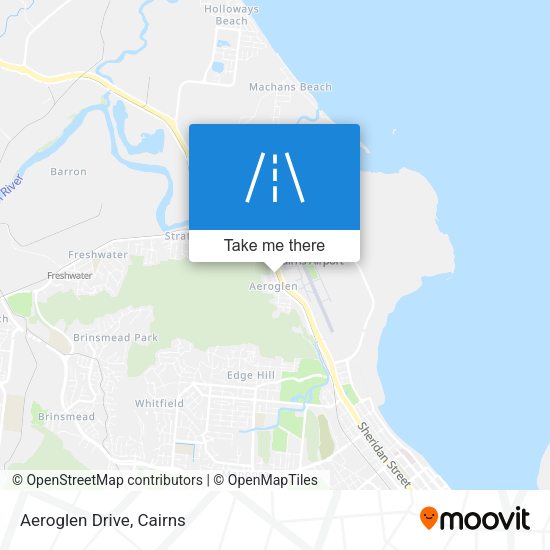 Aeroglen Drive map