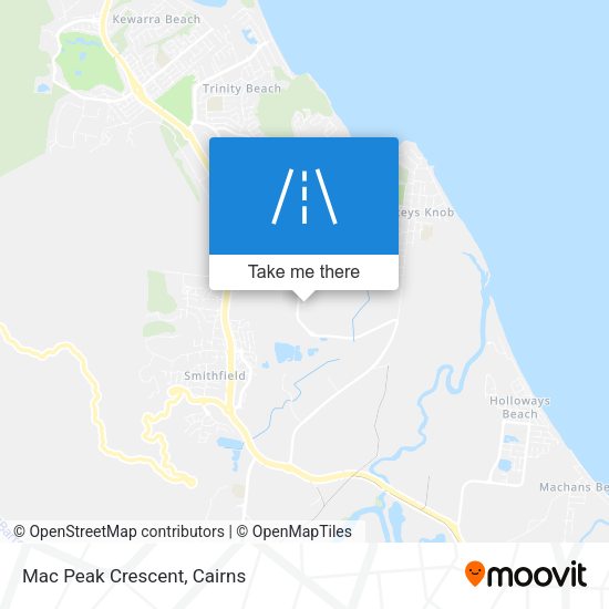 Mac Peak Crescent map