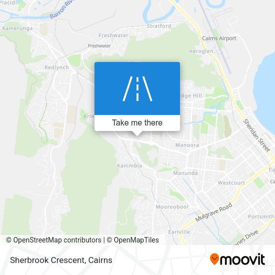 Sherbrook Crescent map