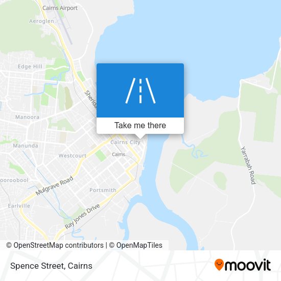 Spence Street map
