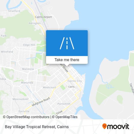 Bay Village Tropical Retreat map