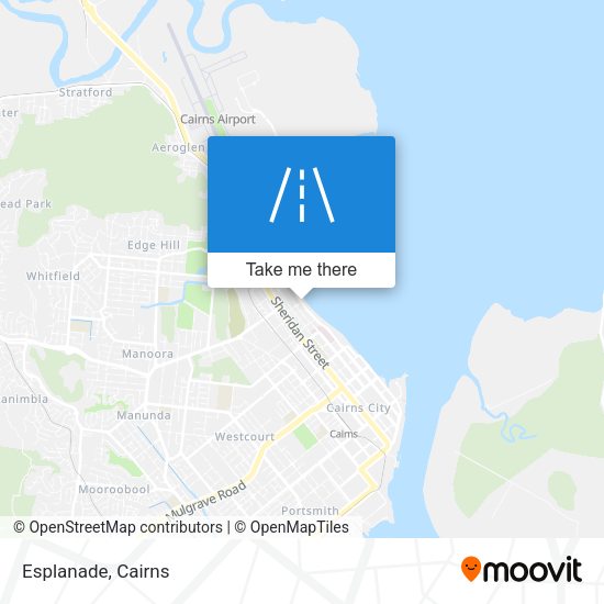 Esplanade map