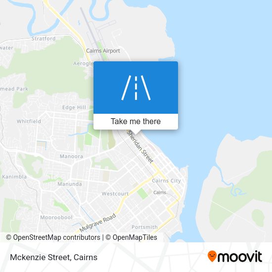 Mckenzie Street map