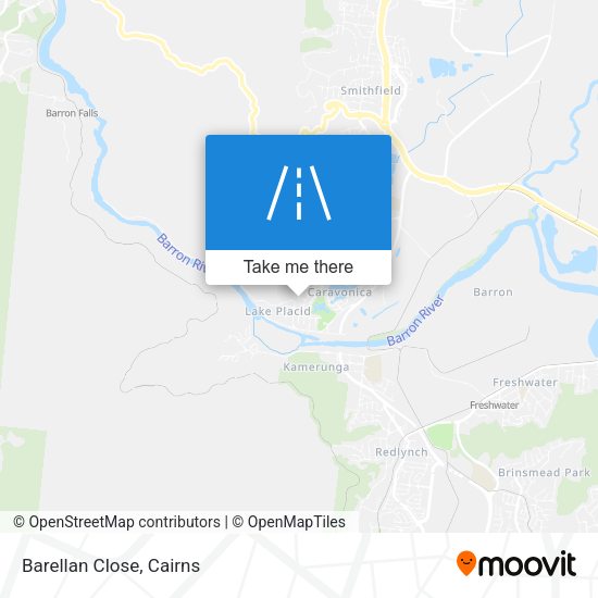 Barellan Close map
