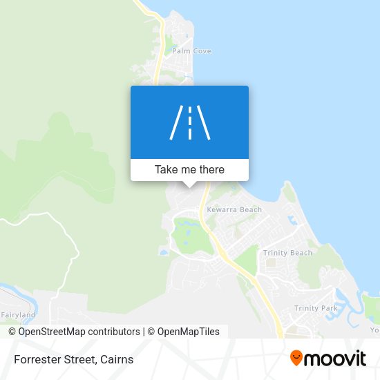 Forrester Street map