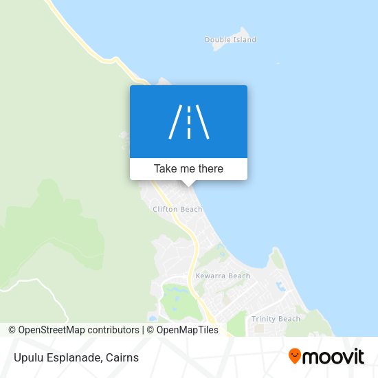 Upulu Esplanade map