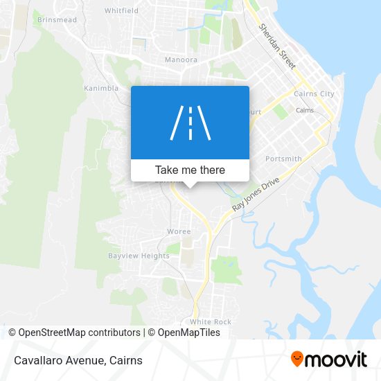 Cavallaro Avenue map