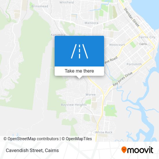 Cavendish Street map