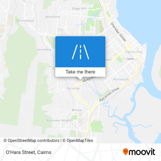O'Hara Street map