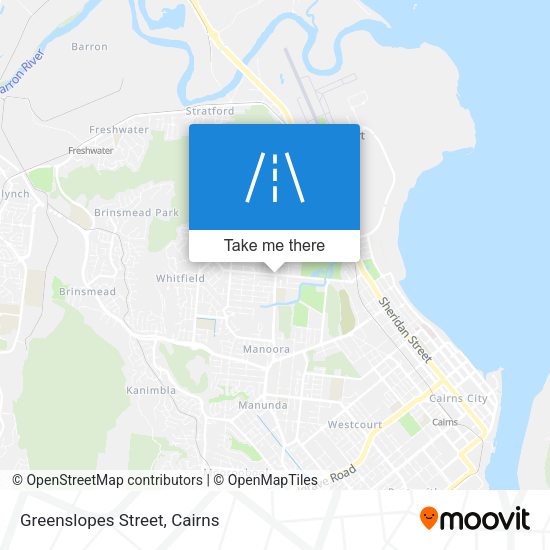 Greenslopes Street map