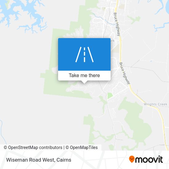Wiseman Road West map