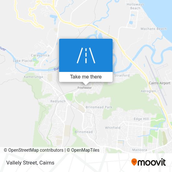 Vallely Street map