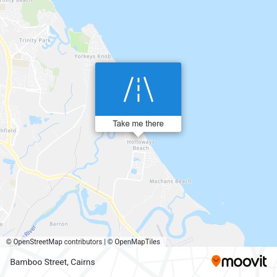 Bamboo Street map