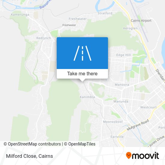 Milford Close map