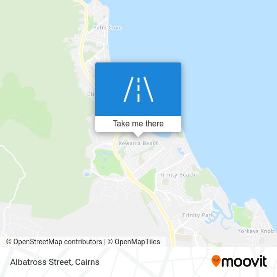 Albatross Street map
