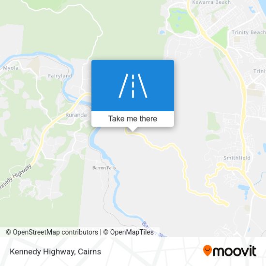 Kennedy Highway map