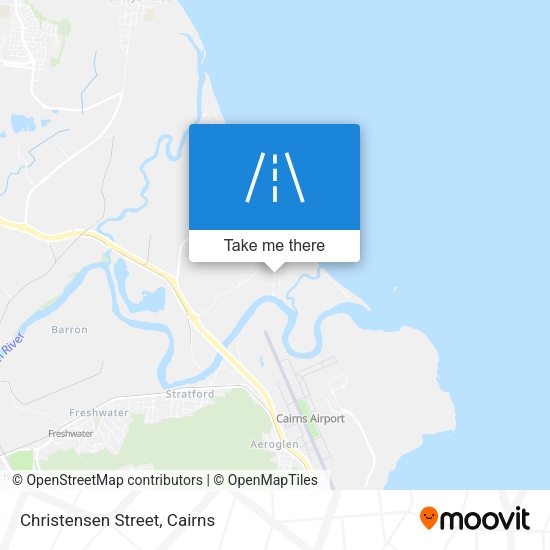 Christensen Street map