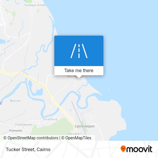 Tucker Street map