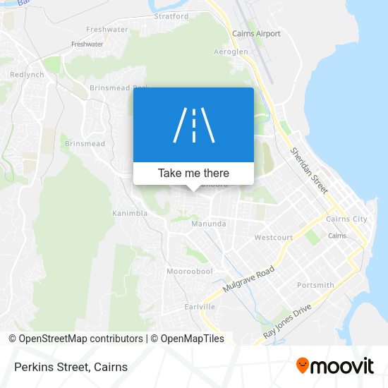 Perkins Street map