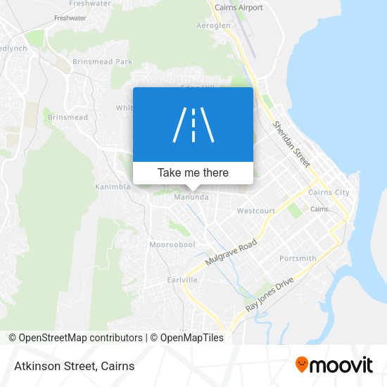 Atkinson Street map