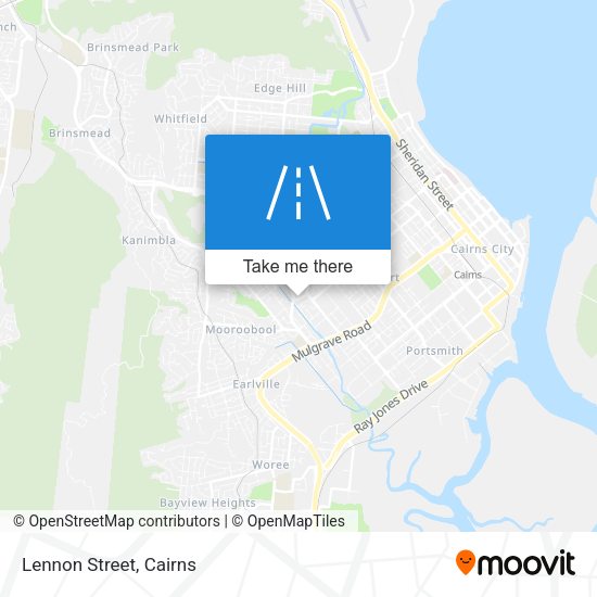 Lennon Street map