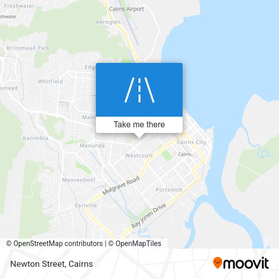 Newton Street map