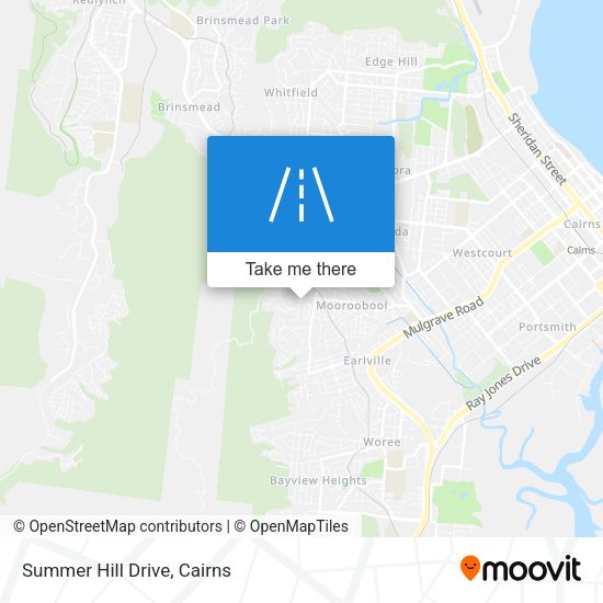 Summer Hill Drive map