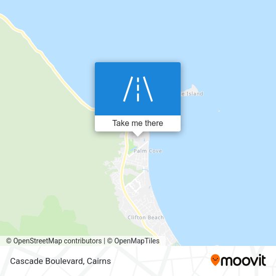 Cascade Boulevard map