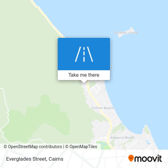 Everglades Street map