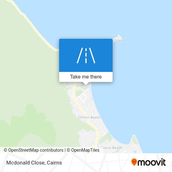 Mcdonald Close map