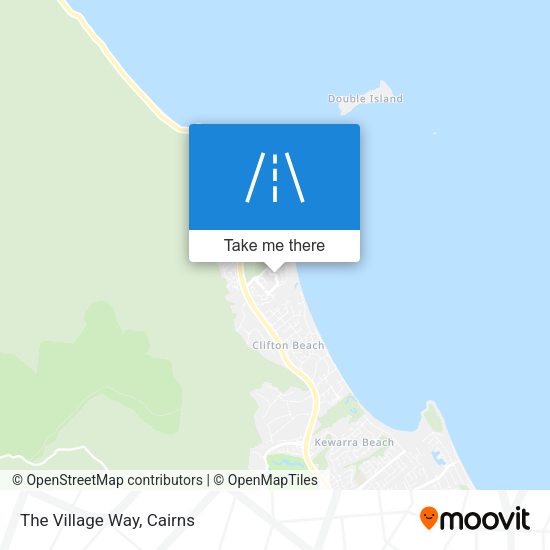 The Village Way map