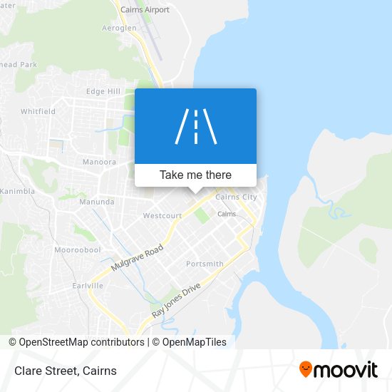 Clare Street map