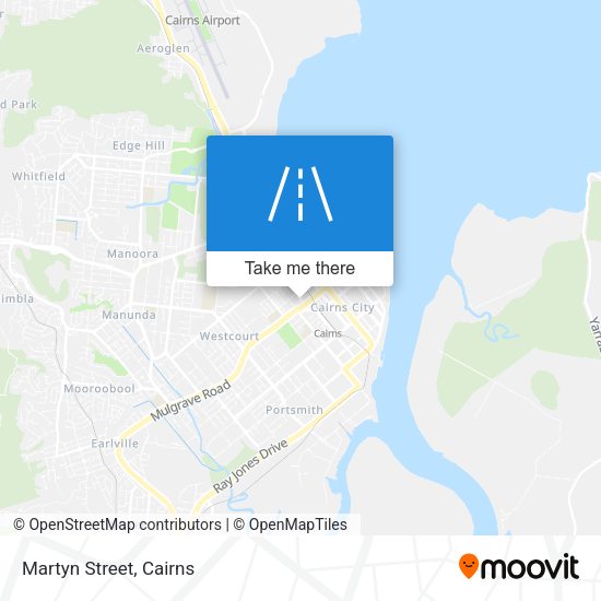 Martyn Street map