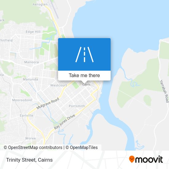 Trinity Street map