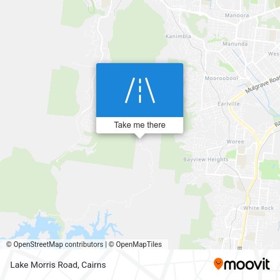 Lake Morris Road map