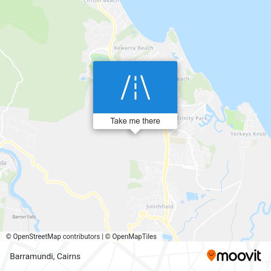 Barramundi map