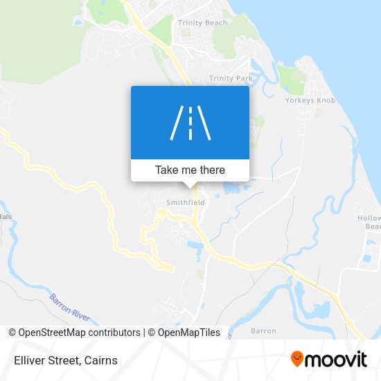 Elliver Street map