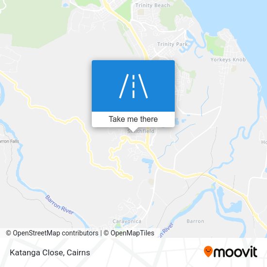Katanga Close map