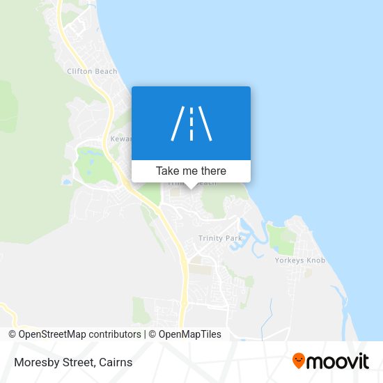 Moresby Street map