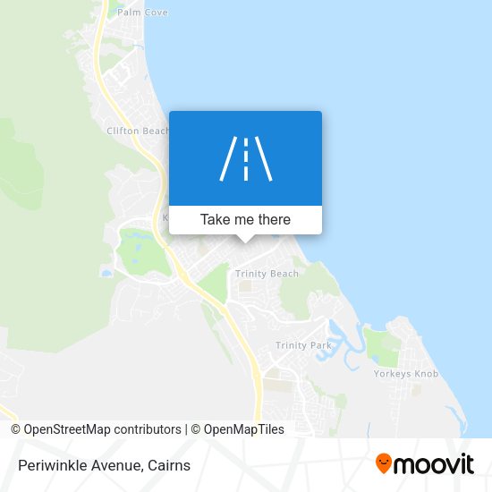 Periwinkle Avenue map