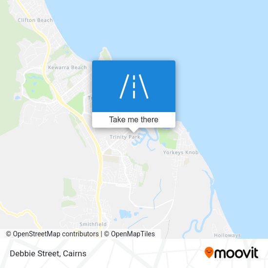 Debbie Street map