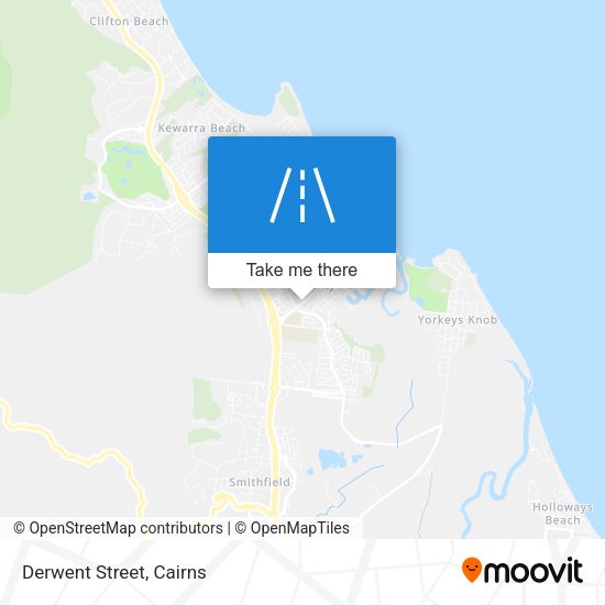 Derwent Street map
