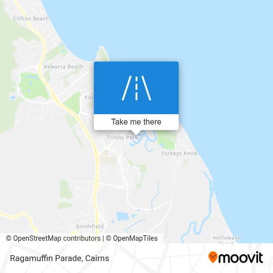 Mapa Ragamuffin Parade