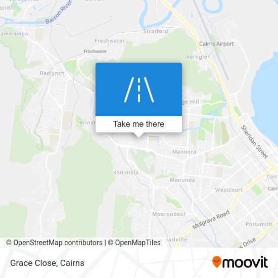 Grace Close map