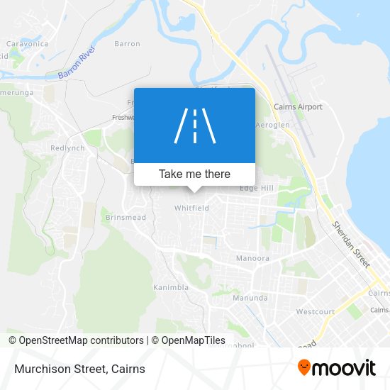 Murchison Street map