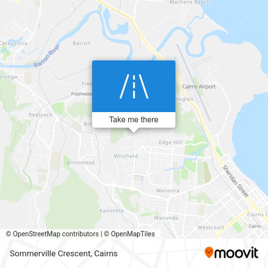 Sommerville Crescent map