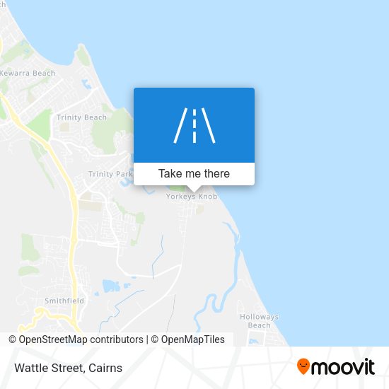Wattle Street map