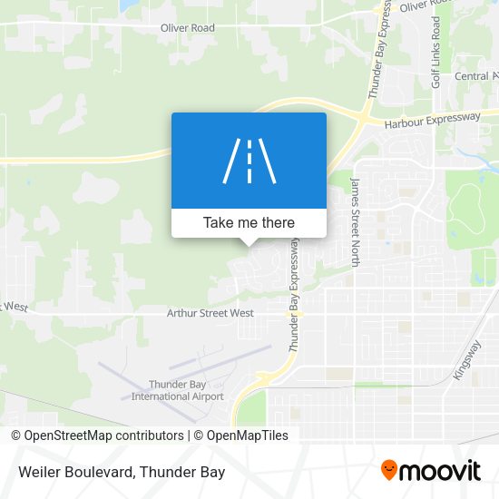 Weiler Boulevard map