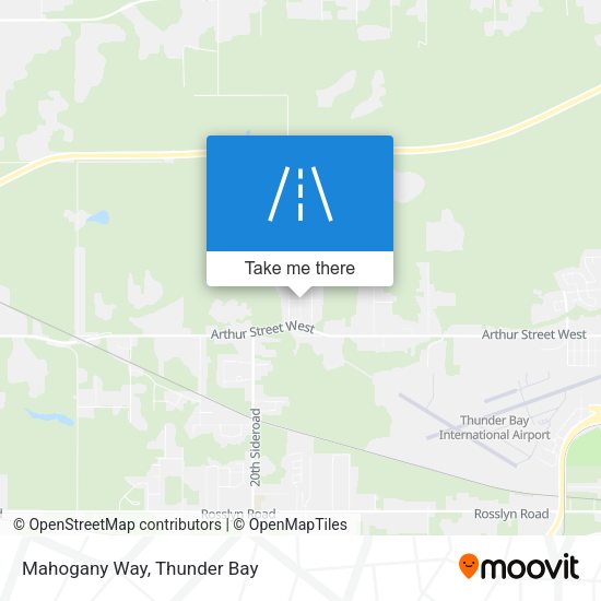 Mahogany Way plan